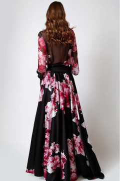 Floral Blouse and Skirt Floral Blouse and Skirt