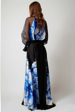 Floral Blouse with Skirt Floral Blouse with Skirt