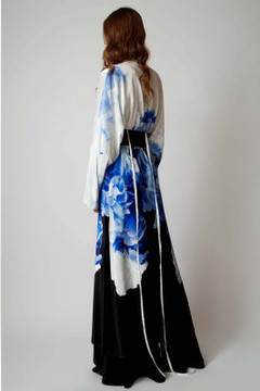 Floral Kaftan with Trousers Floral Kaftan with Trousers