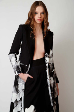 Floral Coat with Trousers Floral Coat with Trousers