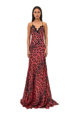 Sleeveless Silk -Twill Gown Sleeveless Silk -Twill Gown