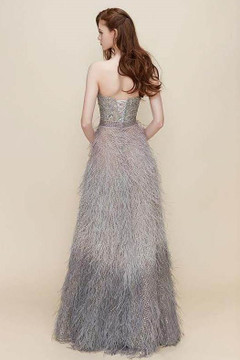 Strapless Mint Gown District 5 Boutique