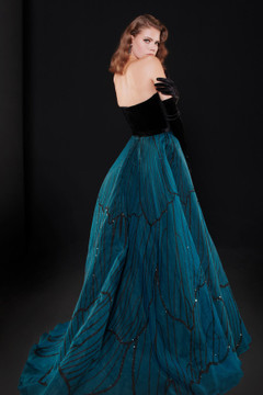 Sweetheart Neck Strapless Gown Sweetheart Neck Strapless Gown