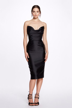Strapless Duchess-Satin Dress Strapless Duchess-Satin Dress