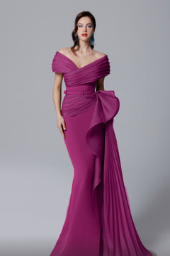 Off the Shoulder Mermaid Gown Off the Shoulder Mermaid Gown