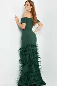 Off the Shoulder Fitted Gown Off the Shoulder Fitted Gown