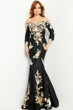Black and Gold Mermaid Gown Black and Gold Mermaid Gown