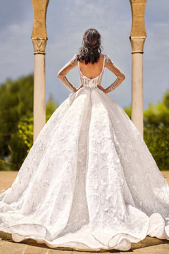 Long Sleeve Bridal Gown