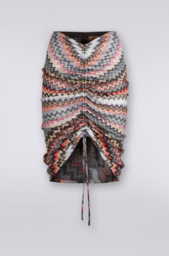 Zig-Zag Raschal Top with Skirt