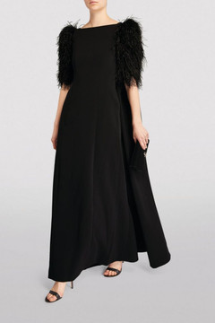 Black Hortense Gown Black Hortense Gown