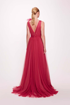 Illusion Tulle Gown Illusion Tulle Gown