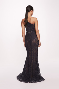 Guipure Lace Gown