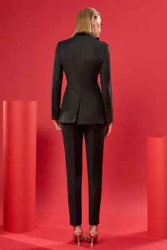 Satin Bloom Corset with Sophistication Jacket and Pants Satin Bloom Corset with Sophistication Jacket and Pants