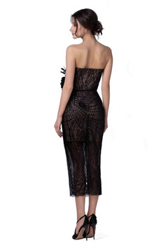 Embellished Strapless Dress Embellished Strapless Dress