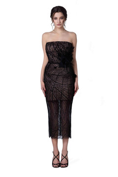 Embellished Strapless Dress Embellished Strapless Dress