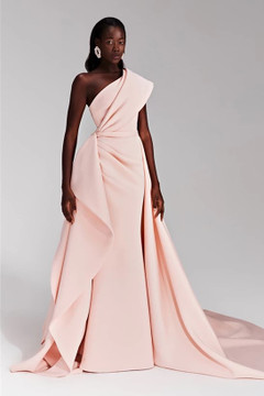 One-Shoulder Scuba Dress One-Shoulder Scuba Dress