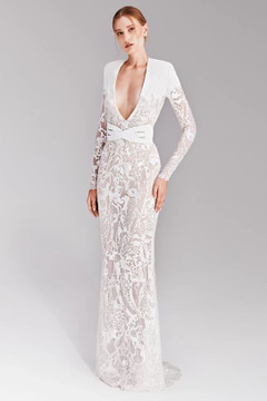 Embroidered Thread Gown Embroidered Thread Gown