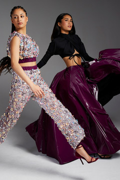 Crop Top with Pants Crop Top with Pants