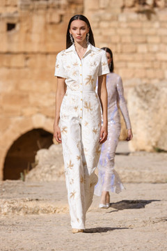 Short Sleeve Crepe Jumpsuit Short Sleeve Crepe Jumpsuit