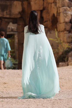 Strapless Caped Dress Strapless Caped Dress