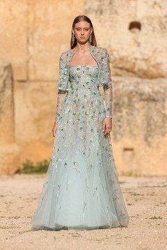 Strapless Beaded Bolero Dress Strapless Beaded Bolero Dress