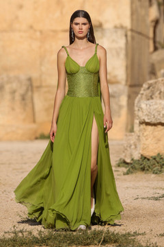 Sleeveless Woven Dress with Shawls Sleeveless Woven Dress with Shawls