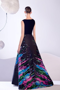 Sleeveless Velvet Gown Sleeveless Velvet Gown