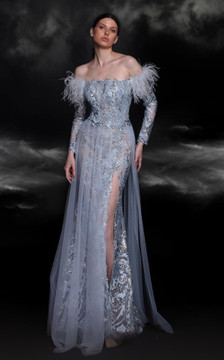 Multi- Media Gown Multi- Media Gown