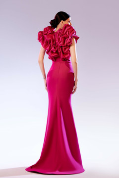Sleeveless Organza Gown Sleeveless Organza Gown