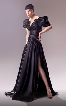 Off Shoulder Liquid Gown Off Shoulder Liquid Gown