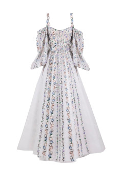 Off Shoulder Cold Shoulder Gown Off Shoulder Cold Shoulder Gown