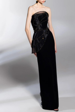 Canton Crepe Gown Canton Crepe Gown