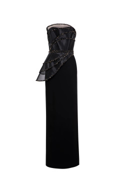 Canton Crepe Gown Canton Crepe Gown