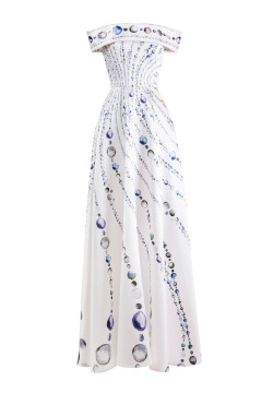 Off Shoulder Mikado Gown Off Shoulder Mikado Gown