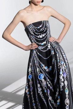 Strapless Mikado Gown Strapless Mikado Gown