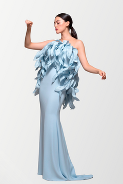 Strapless -Illusion Evening Gown Strapless -Illusion Evening Gown