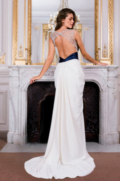 Embroidered Bodice Gown Embroidered Bodice Gown
