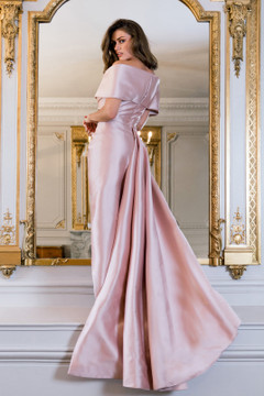 Off-Shoulder Beaded Gown Off-Shoulder Beaded Gown