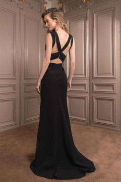 Twist Detail Gown Twist Detail Gown