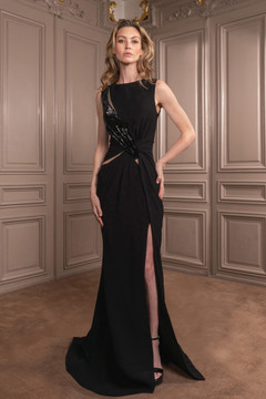 Twist Detail Gown Twist Detail Gown