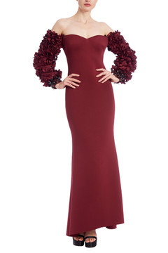 Petal Sleeve Gown Petal Sleeve Gown