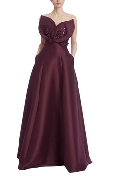 Sculpted Strapless Gown Sculpted Strapless Gown