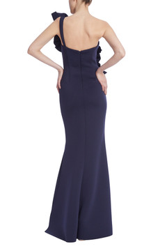 Rosette One Shoulder Gown Rosette One Shoulder Gown