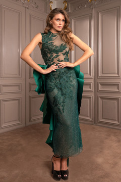 Embroidered Illusion Dress Embroidered Illusion Dress