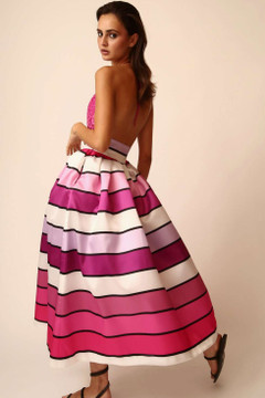 Lace Top and Mikado Skirt Lace Top and Mikado Skirt