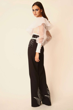 Organza Shirt with Trousers Organza Shirt with Trousers