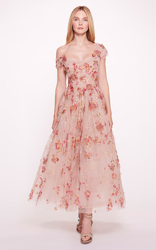Off-The-Shoulder Embroidered Dress Off-The-Shoulder Embroidered Dress