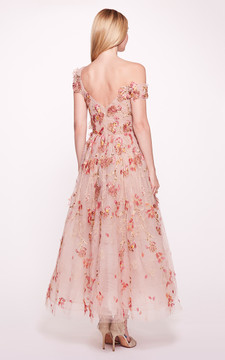 Off-The-Shoulder Embroidered Dress Off-The-Shoulder Embroidered Dress