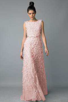 Petal Applique Gown Petal Applique Gown