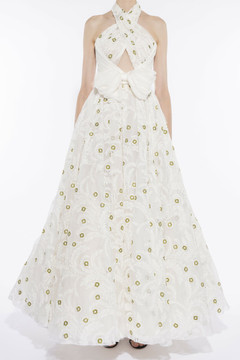 Sleeveless Silk Gown Sleeveless Silk Gown